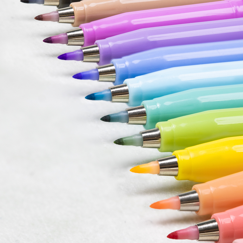 6Pcs Soft Brush Tip Marker Pen - огляд і ціна Copic Marker Sketch
