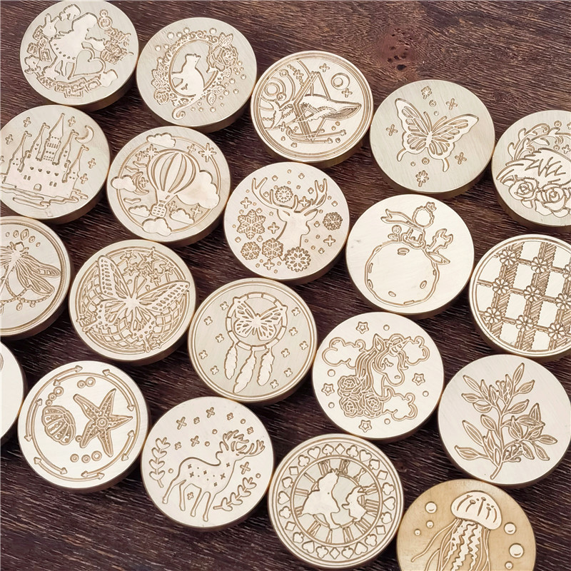 Jellyfish Starfish Butterfly C - огляд і ціна Wax Seal Stamp Set