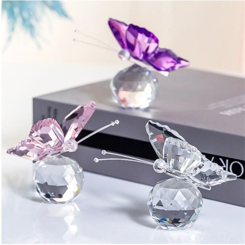 Crystal Butterfly with Ball Fi - огляд і ціна Paper Weight Crystal