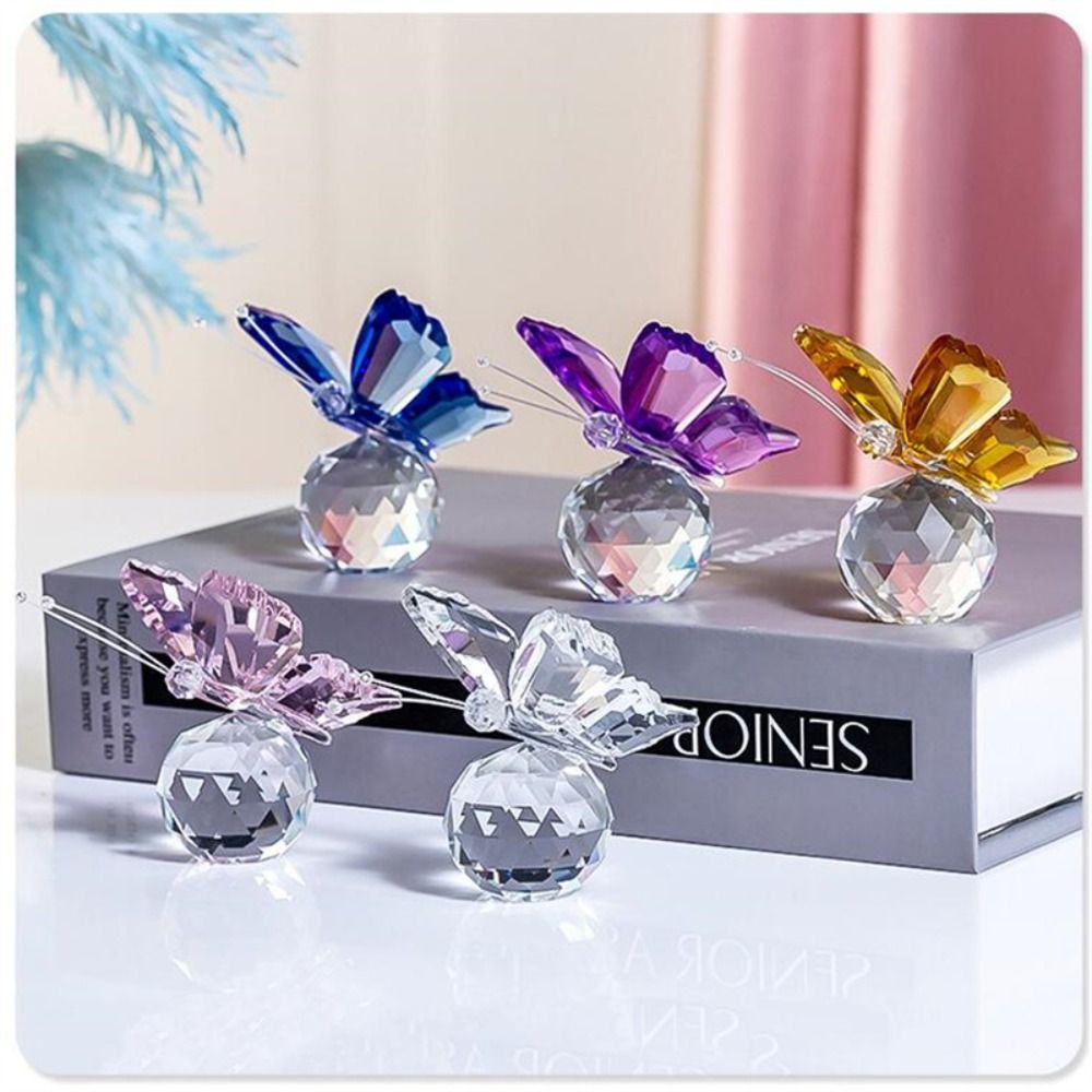 Crystal Butterfly with Ball Fi - огляд і ціна Paper Weight Crystal